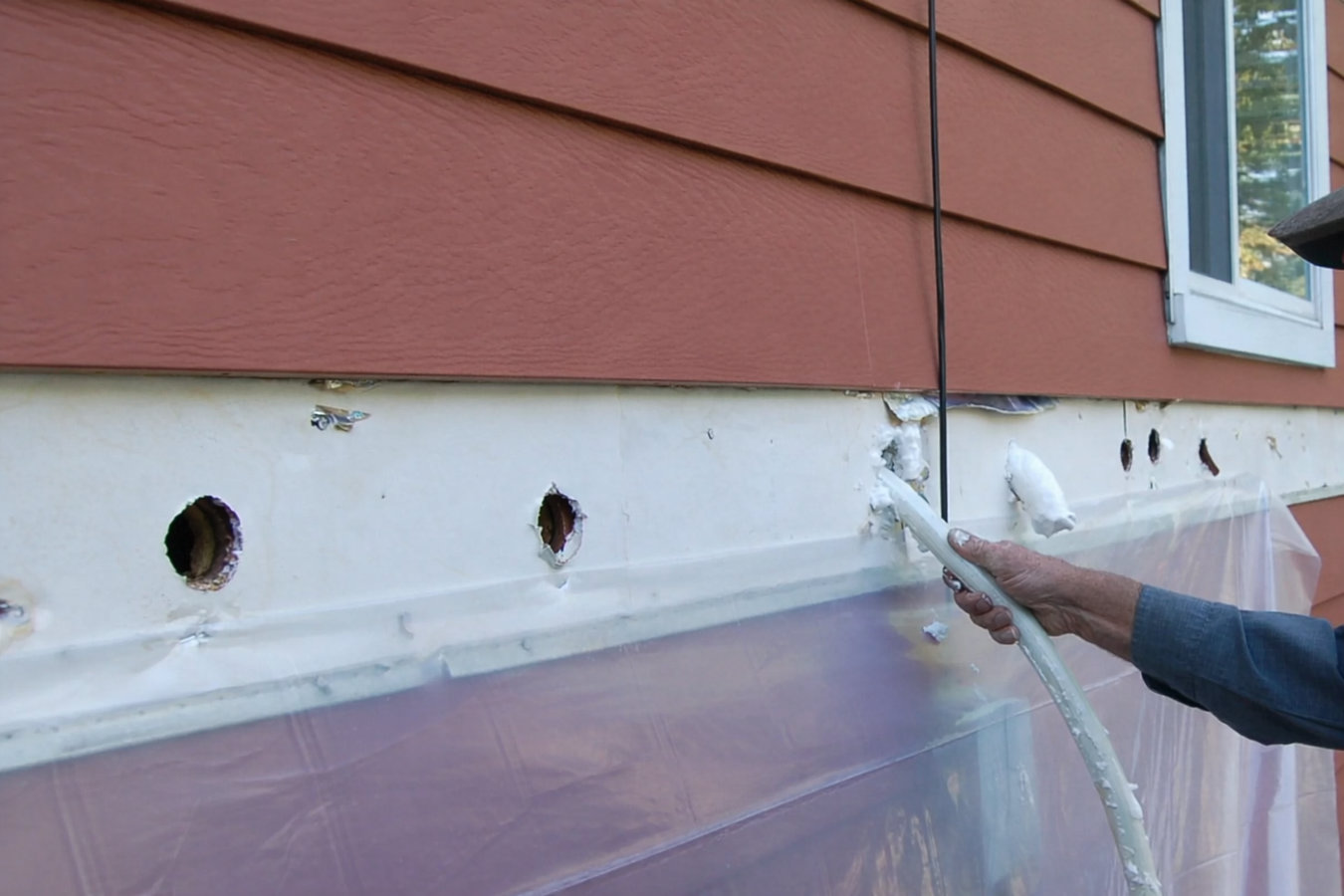 Retrofit insulation
